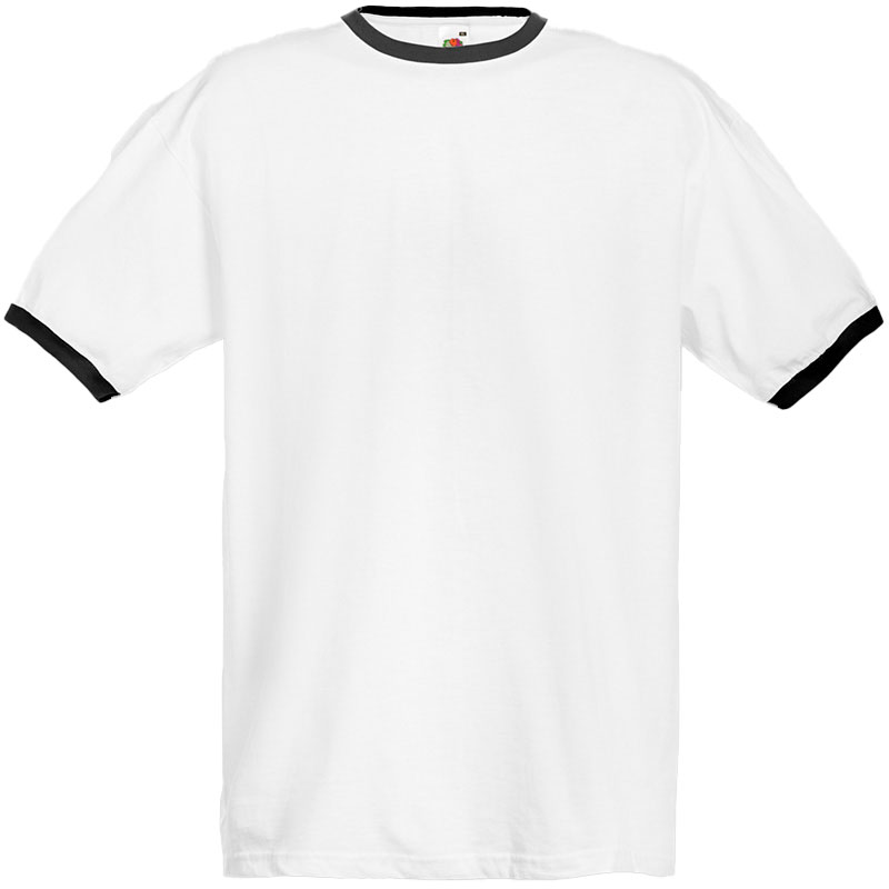 Camiseta Bicolor Ringer Hombre Frontal